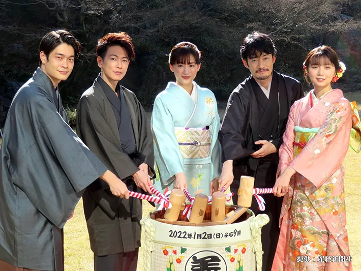 井之脇海さん、佐藤健さん、綾瀬はるかさん、竹野内豊さん、上白石萌歌さん