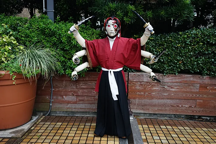 鬼滅の刃のコスプレの写真（撮影：grape編集部）