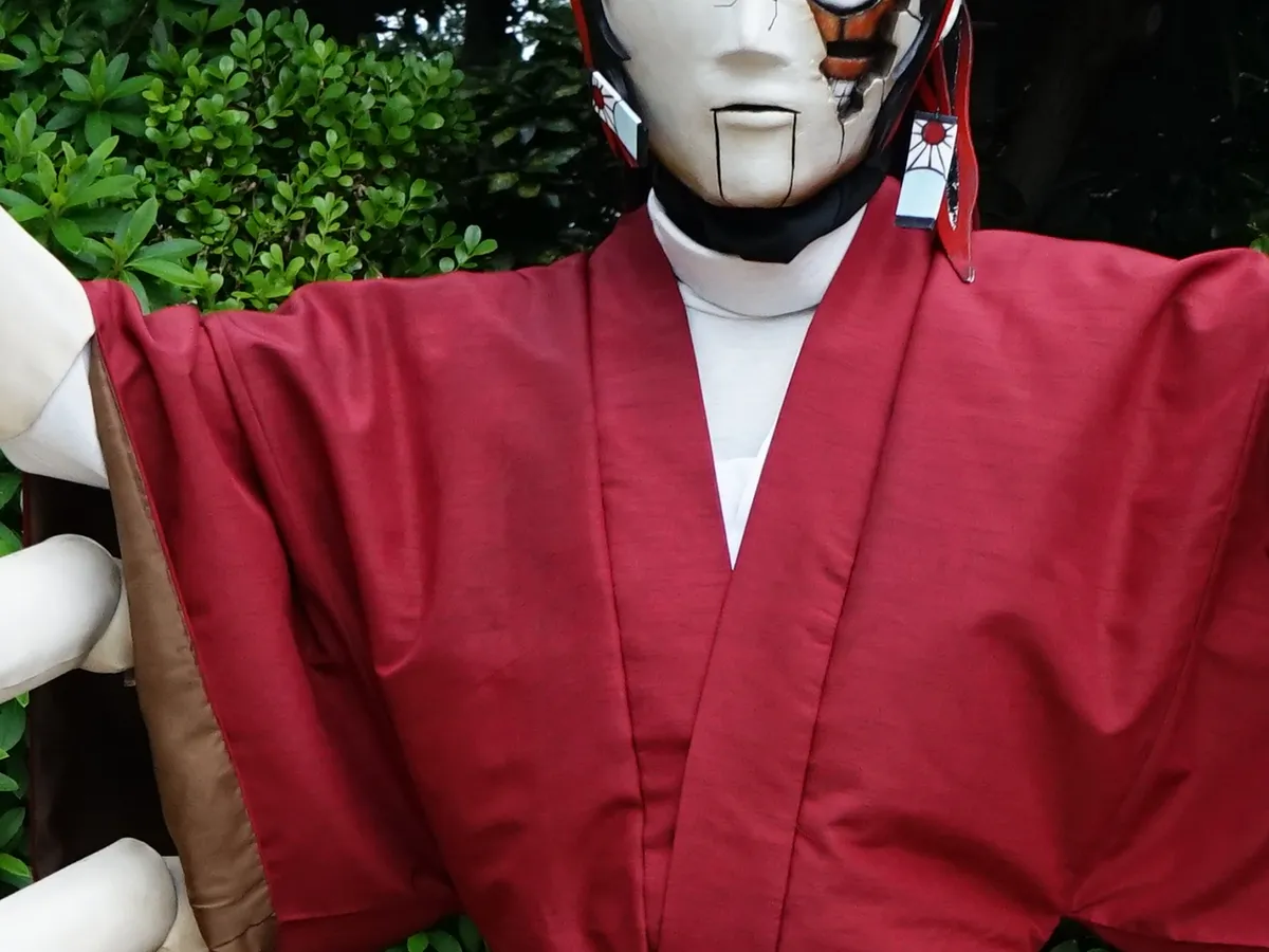 鬼滅の刃のコスプレの写真(撮影:grape編集部)