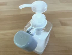 『残さず使えるエコボトル』の写真（撮影：grape編集部）