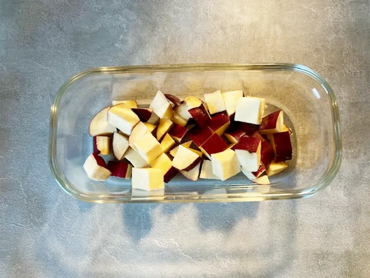 サツマイモの写真（撮影：エニママ）