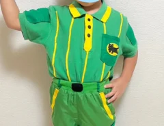 ぺとさんが作ったクロネコヤマトの衣装の写真