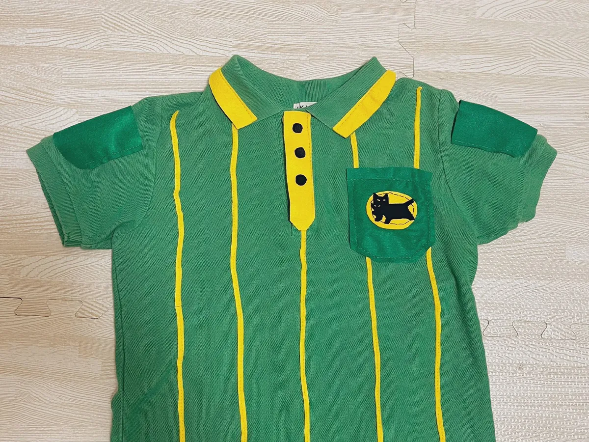 ぺとさんが作ったクロネコヤマトの衣装の写真