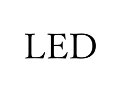 LEDの文字が書かれた画像