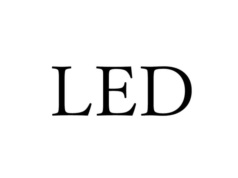 LEDの文字が書かれた画像
