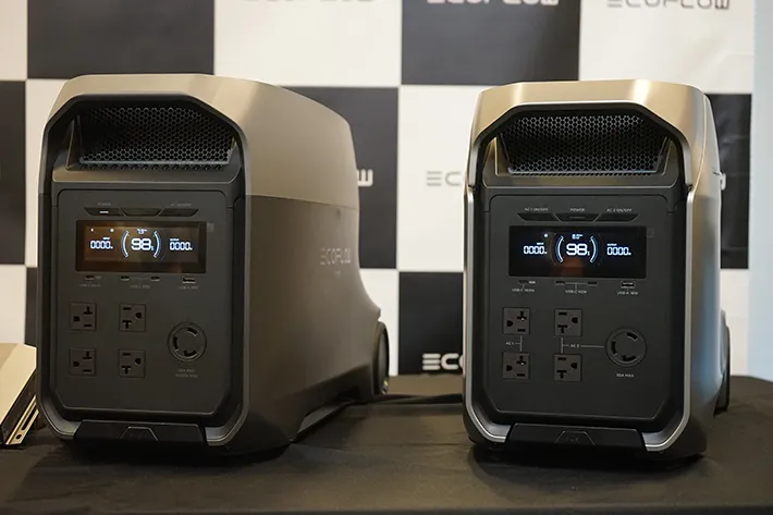 ポータブル電源の写真（撮影：grape編集部）