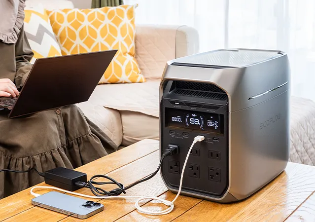 DELTA 3 Plusを使う女性