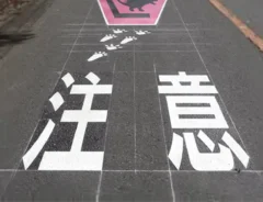 沖縄の動物注意標識