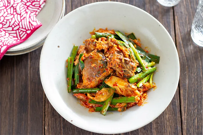 『さばキムチ』の写真