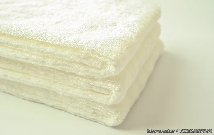タオルの写真
