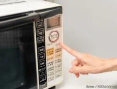 電子レンジの写真