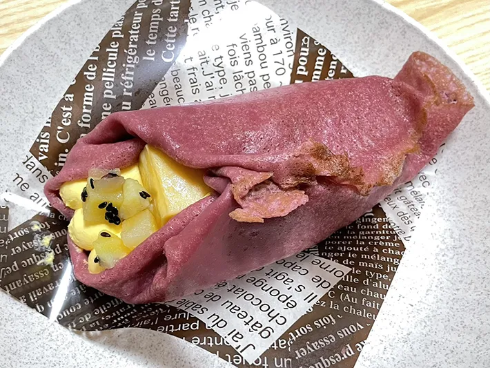 『おいものクレープ』の写真（撮影：grape編集部）