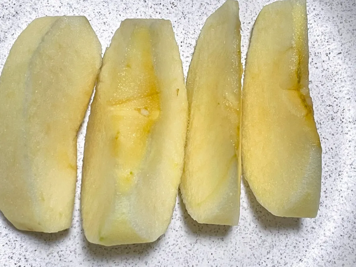 リンゴの写真（撮影：grape編集部）