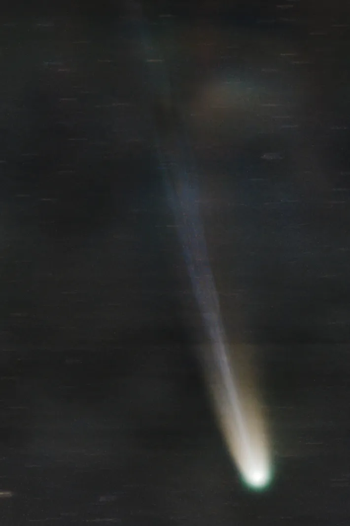 高校生が撮影したレモン彗星の写真