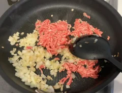 カボチャコロッケ風の調理写真（撮影：grape編集部）