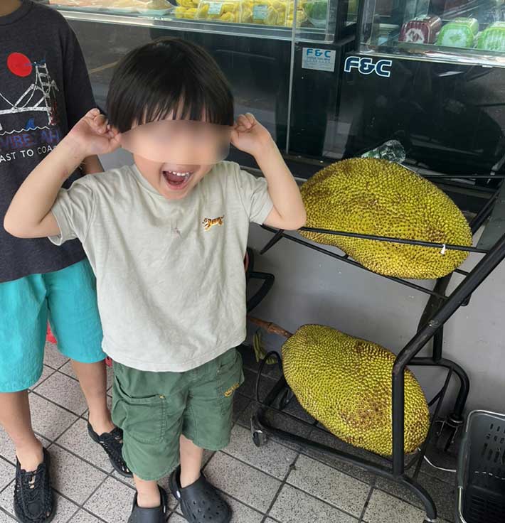 ジャックフルーツ（撮影：grape編集部）