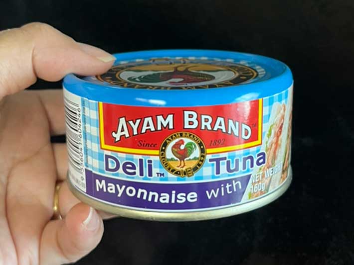 アヤムブランドのツナ缶（撮影：grape編集部）