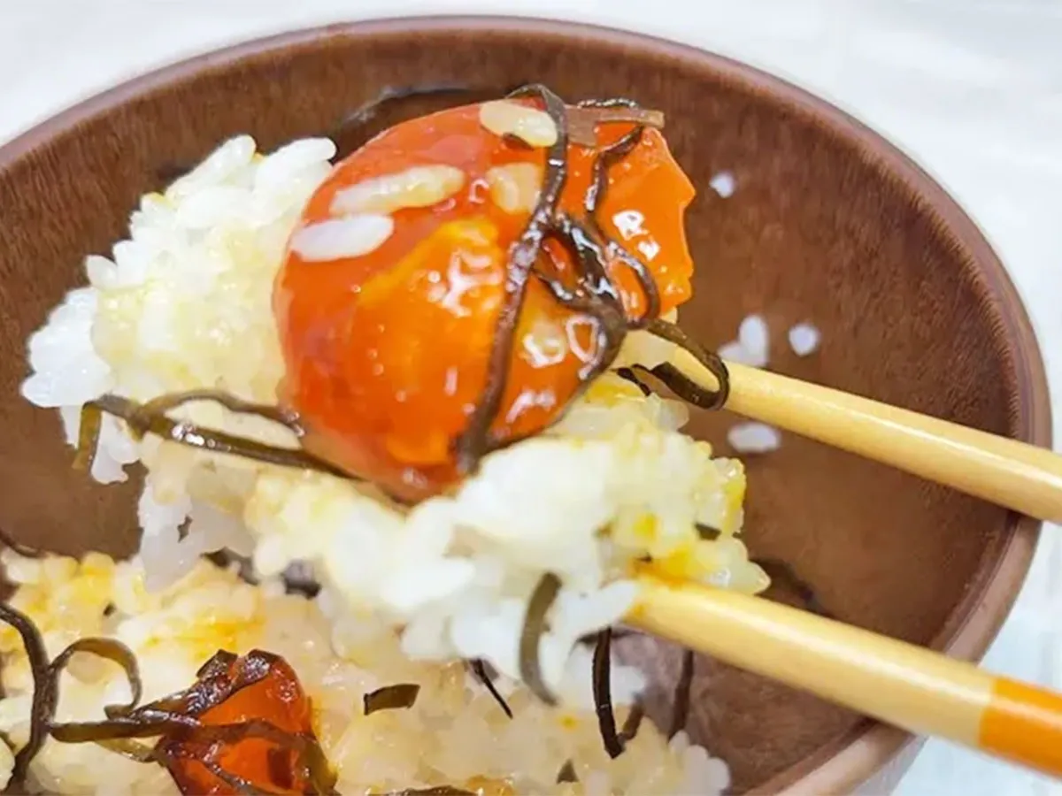 黄身の塩昆布漬け（撮影：キジカク）