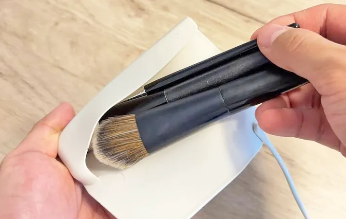 無印良品『シリコーン カトラリーカバー』の使用写真（撮影：キジカク）