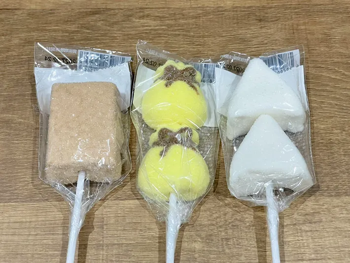 ダイソー『おでんマシュマロ』の写真（撮影：grape編集部）