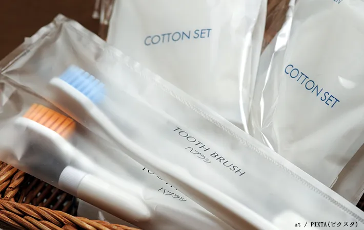 ホテルのアメニティの写真