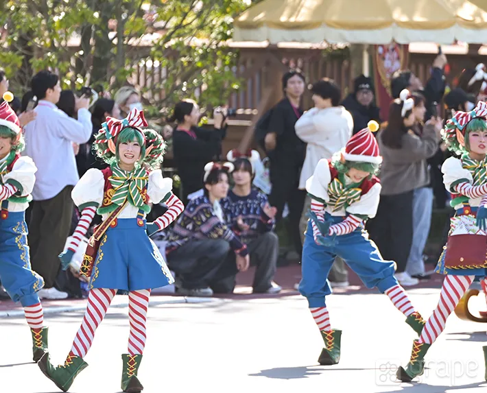 『トイズ・ワンダラス・クリスマス！』のダンサー（撮影：grape編集部）