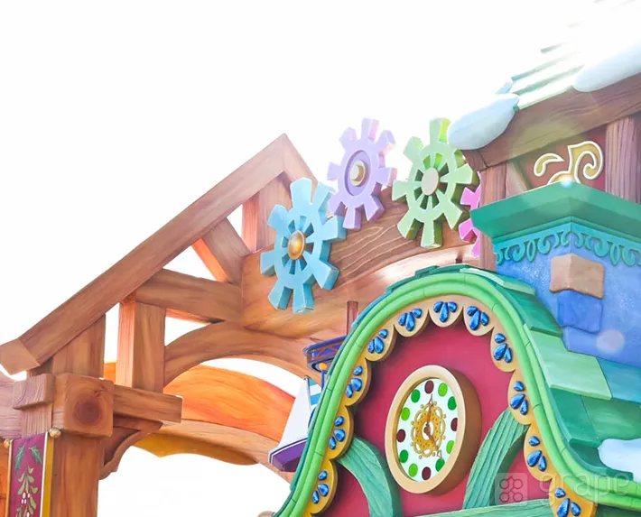 『トイズ・ワンダラス・クリスマス！』のフロート（撮影：grape編集部）