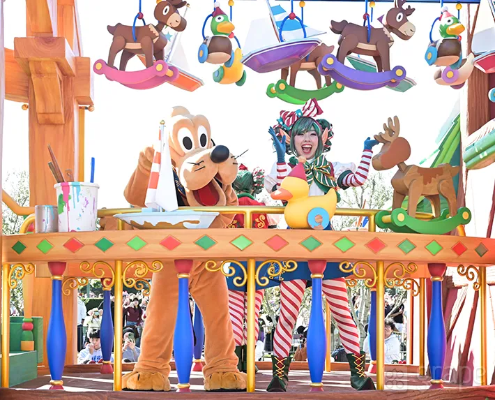 『トイズ・ワンダラス・クリスマス！』のプルート（撮影：grape編集部）