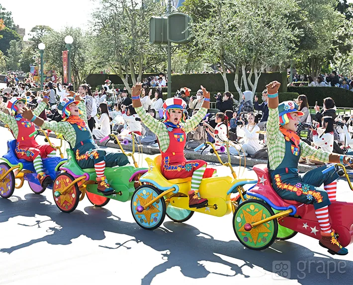 『トイズ・ワンダラス・クリスマス！』のダンサー（撮影：grape編集部）