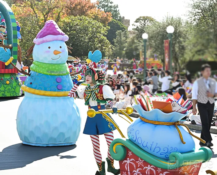 『トイズ・ワンダラス・クリスマス！』のダンサー（撮影：grape編集部）