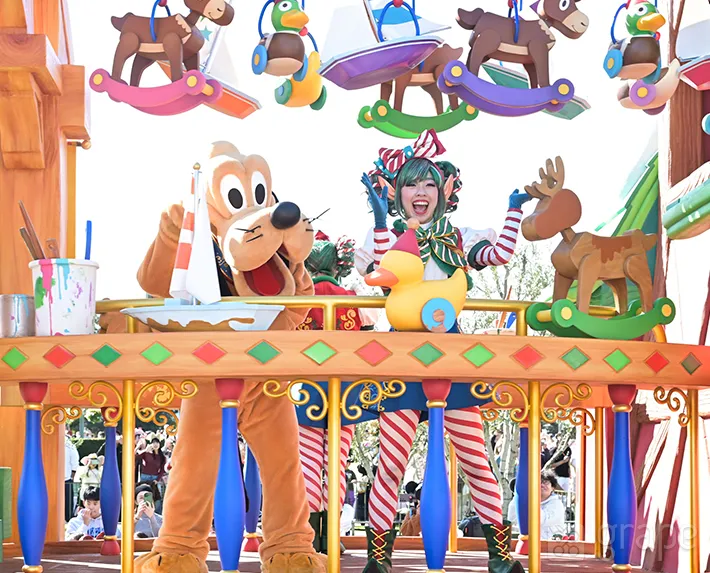 『トイズ・ワンダラス・クリスマス！』のプルート（撮影：grape編集部）