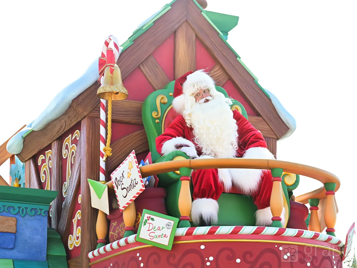 『トイズ・ワンダラス・クリスマス！』のサンタクロース（撮影：grape編集部）