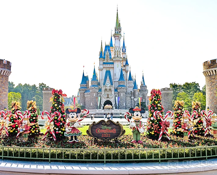 東京ディズニーランドのクリスマスイベント（撮影：奥西淳二）