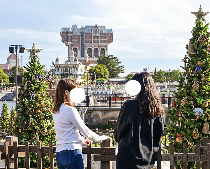 東京ディズニーシーのクリスマスイベント（撮影：奥西淳二）