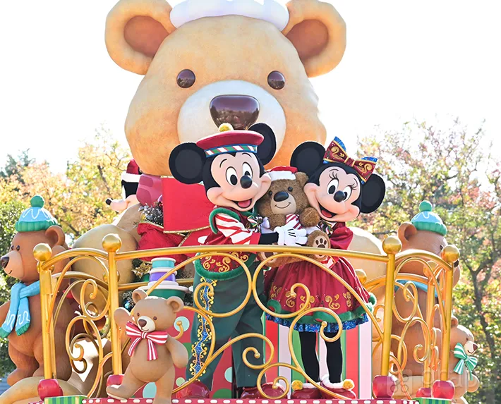 東京ディズニーランドのクリスマスイベント（撮影：奥西淳二）