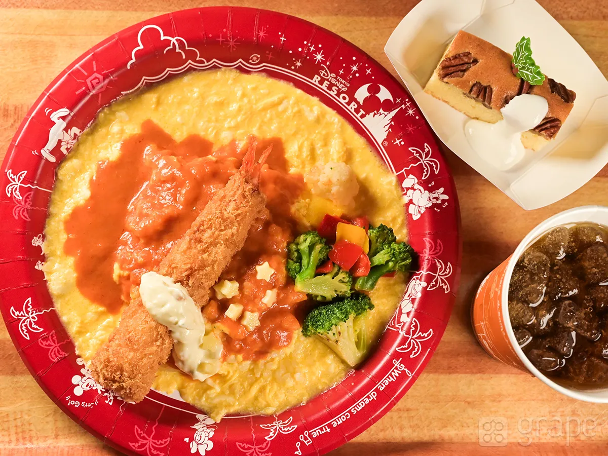 東京ディズニーランド『スペシャルセット』の写真(撮影:grape編集部)