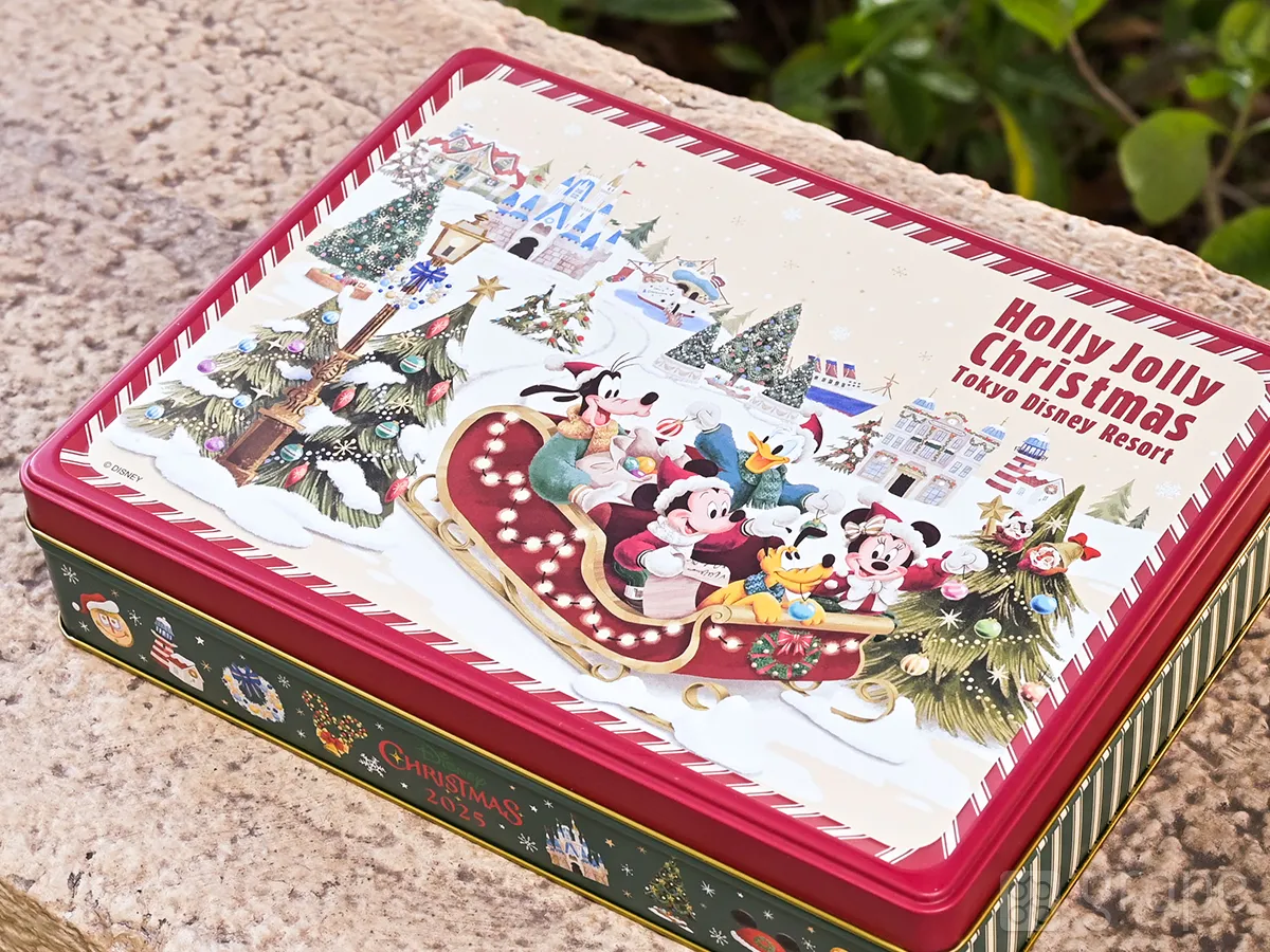 クリスマス限定のディズニー土産（撮影：grape編集部）
