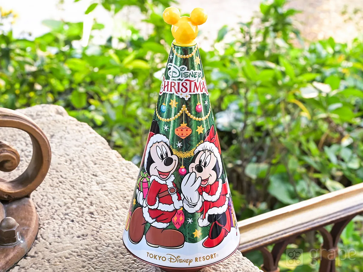 『クリスマスツリー缶』チョコの写真(撮影:grape編集部)