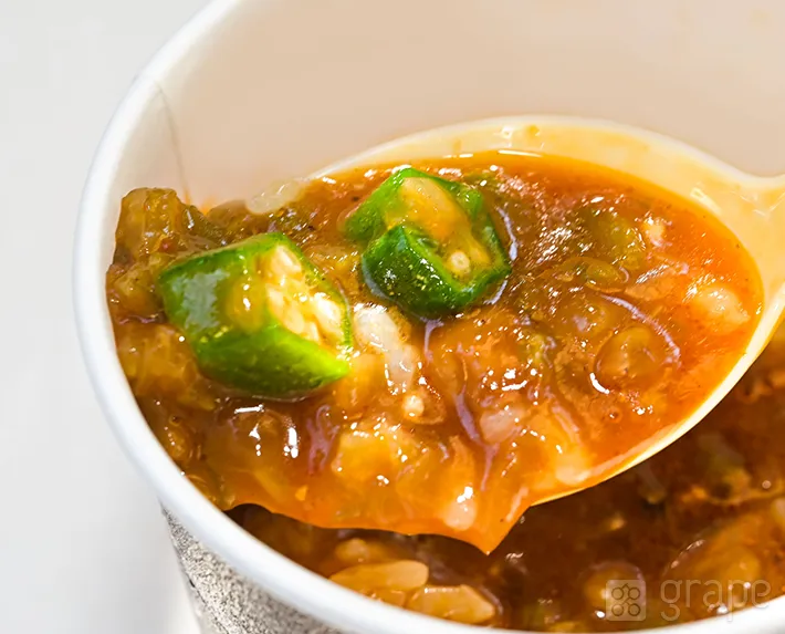 ガンボスープ（撮影：grape編集部）