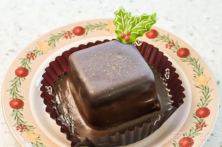 チョコレートケーキの写真（撮影：grape編集部）