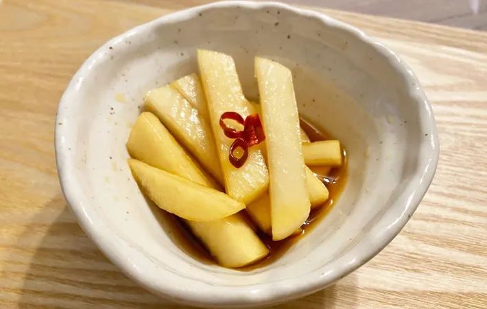 『漬けるだけ！ポリポリ大根』の完成写真（撮影：エニママ）