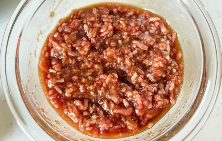 『炊飯器ビビンバ』を作る写真（撮影：エニママ）