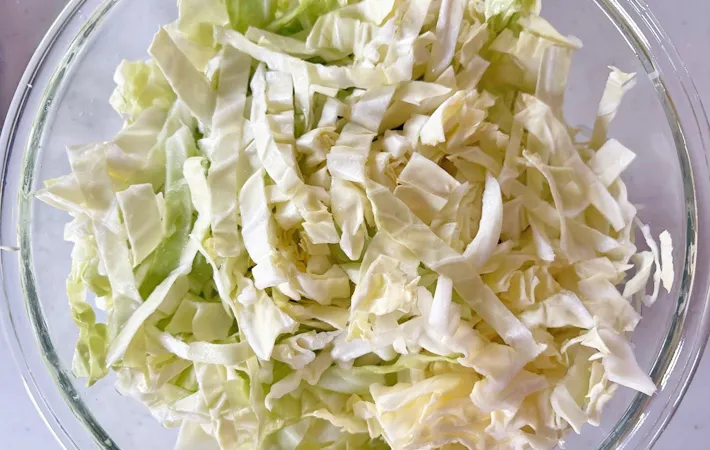 『キャベツでシュウマイ』を作る写真（撮影：エニママ）