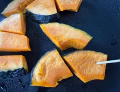 カボチャのカプレーゼの写真