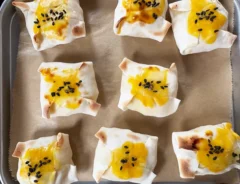 『餃子の皮のスイートポテト』の完成写真（撮影：エニママ）