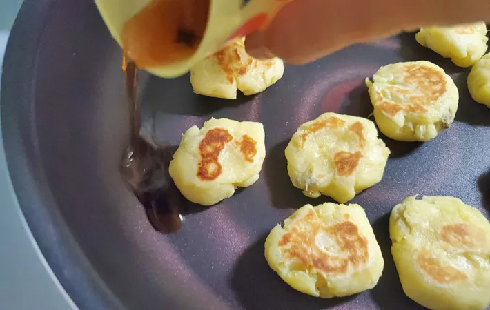 『味見でなくなるおいしさ！和スイートポテト』の完成写真（撮影：エニママ）