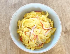 『カンタン天津飯』の完成写真（撮影：エニママ）