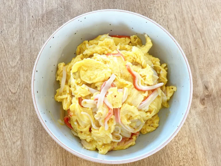 『カンタン天津飯』の完成写真（撮影：エニママ）