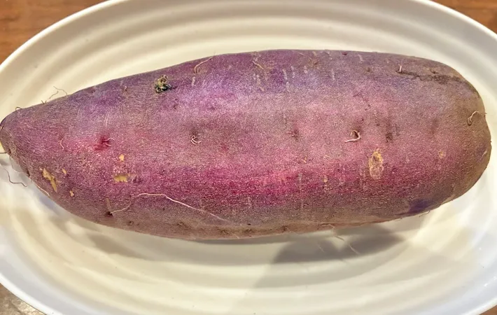 『塩キャラメルさつまいも』を作る写真（撮影：エニママ）