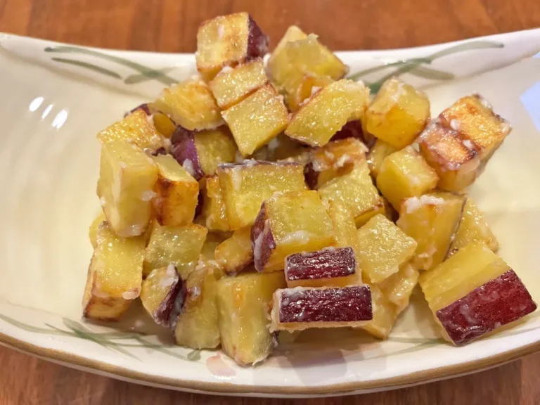 『塩キャラメルさつまいも』の完成写真(撮影:エニママ)